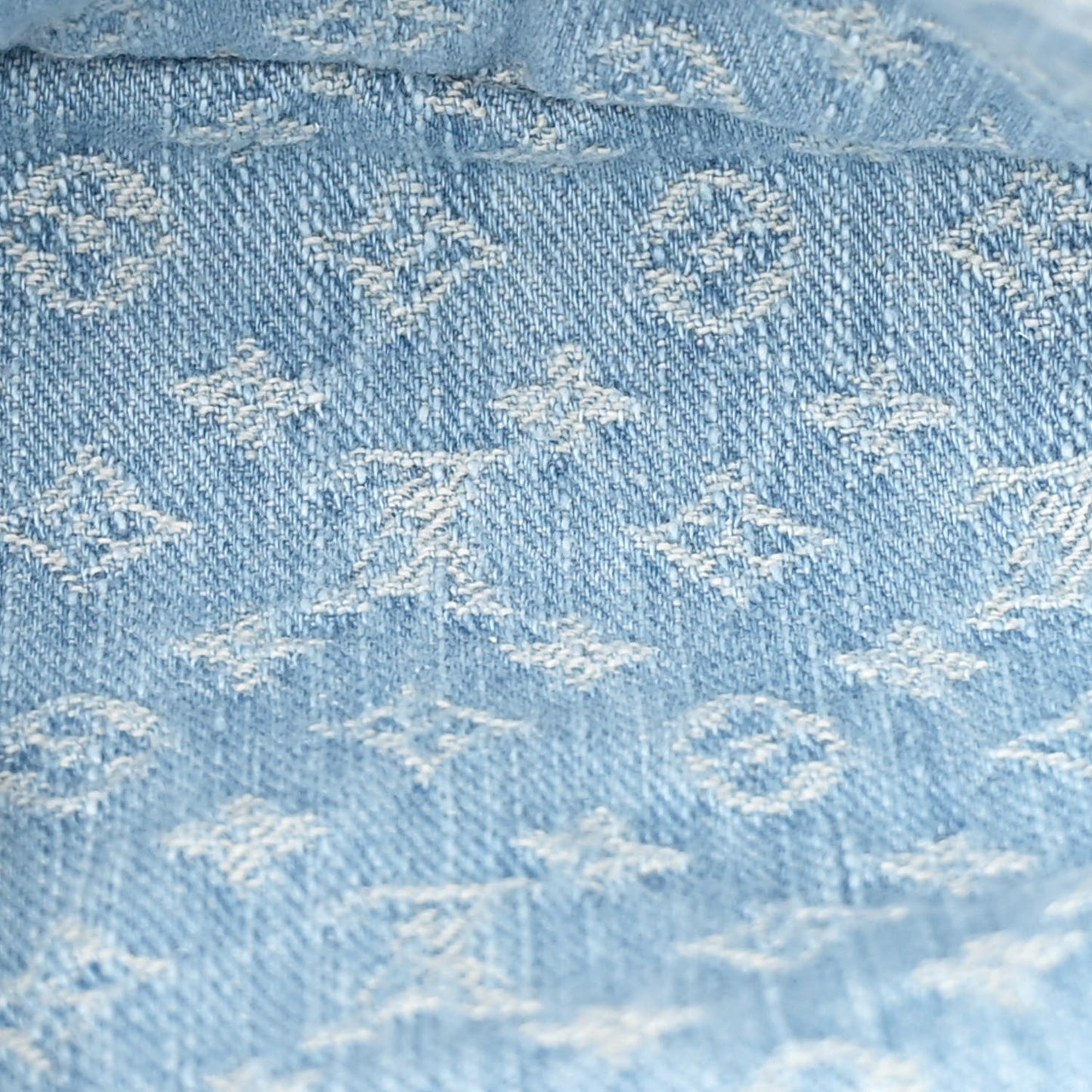 Monogram Denim Mini Bumbag Sky Blue