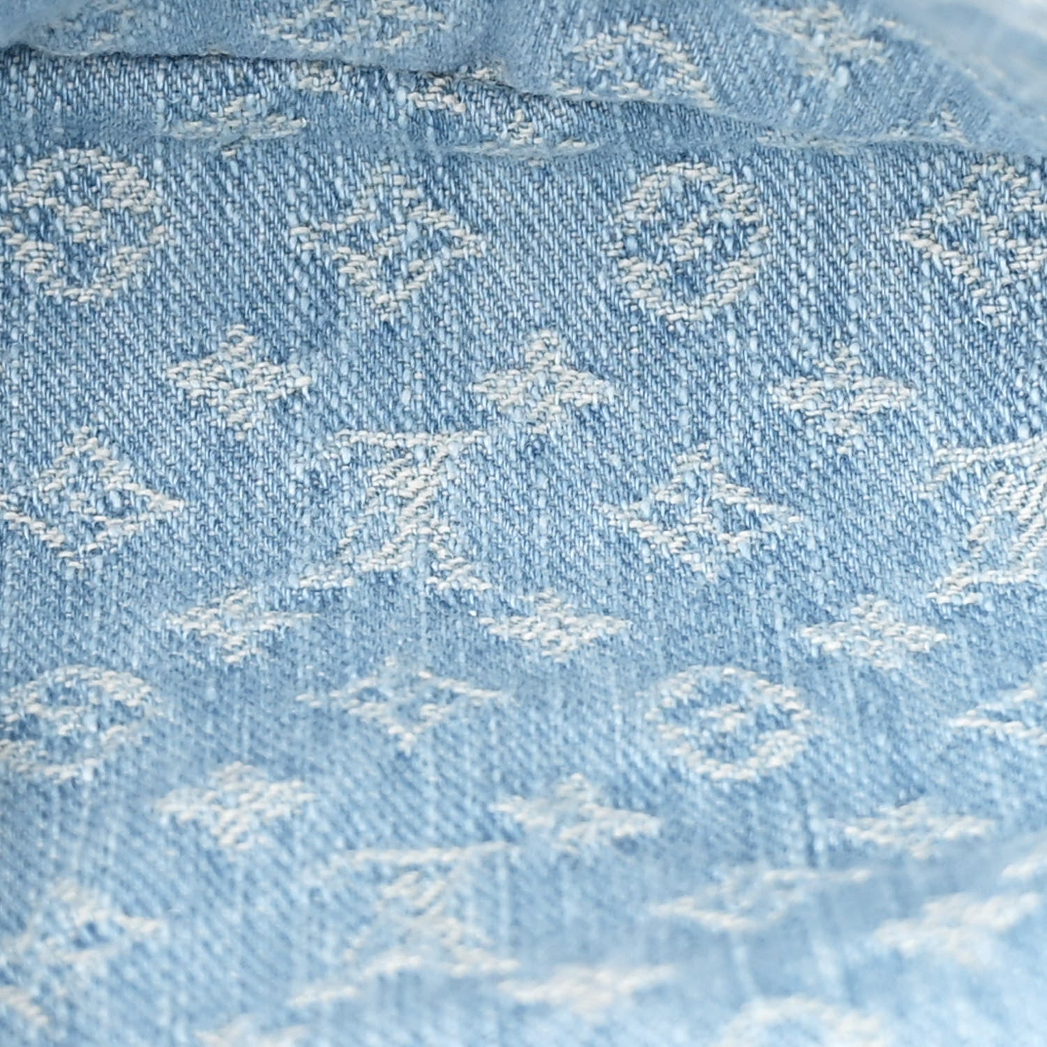 Louis Vuitton Monogram Denim Mini Bumbag Sky Blue 5 of 10