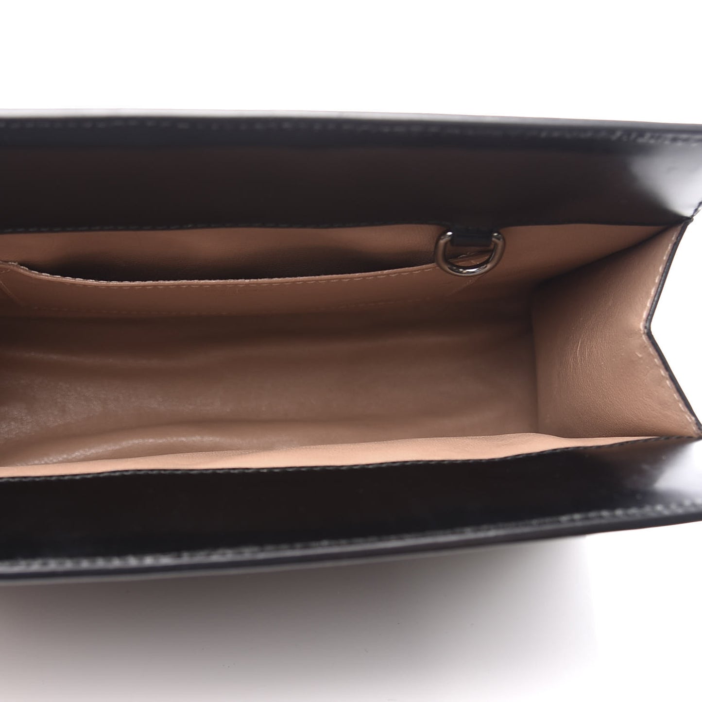 Calfskin Laser Cut Clutch Black
