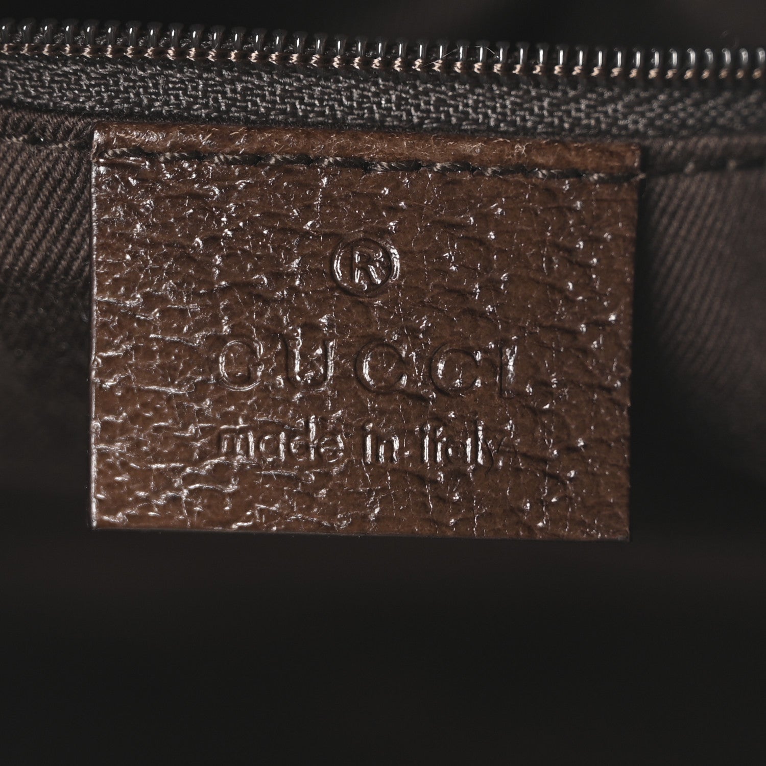 Gucci Monogram Shoulder Bag Dark Brown 6 of 10