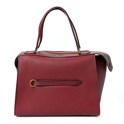 Celine Bullhide Calfskin Small Ring Bag Dark Ruby 1 of 7