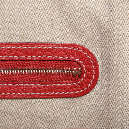Hermes Vache Country Garden Party 36 MM Rouge Casaque 14 of 14