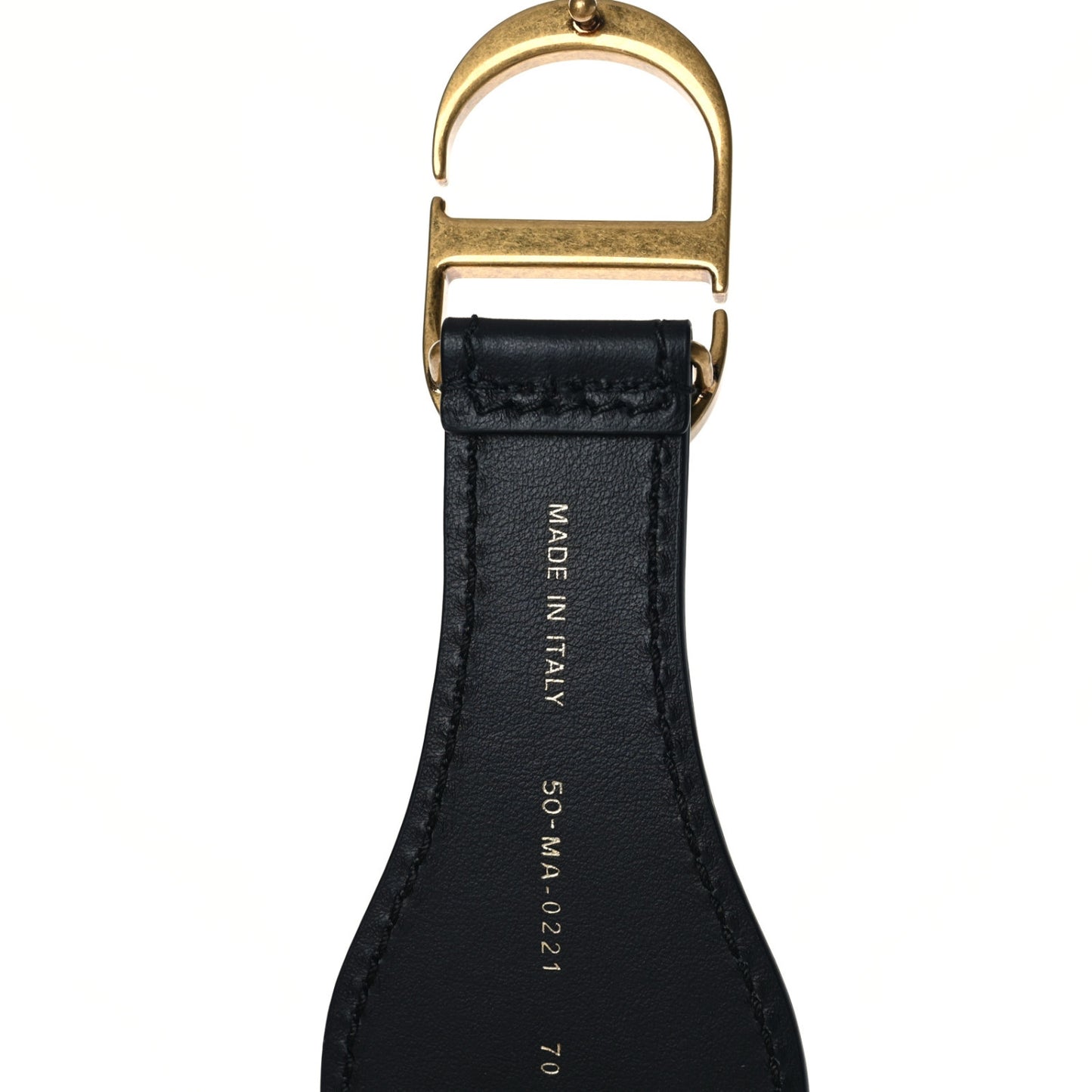 Canvas Embroidered Large Book Belt 70 28 Bleu