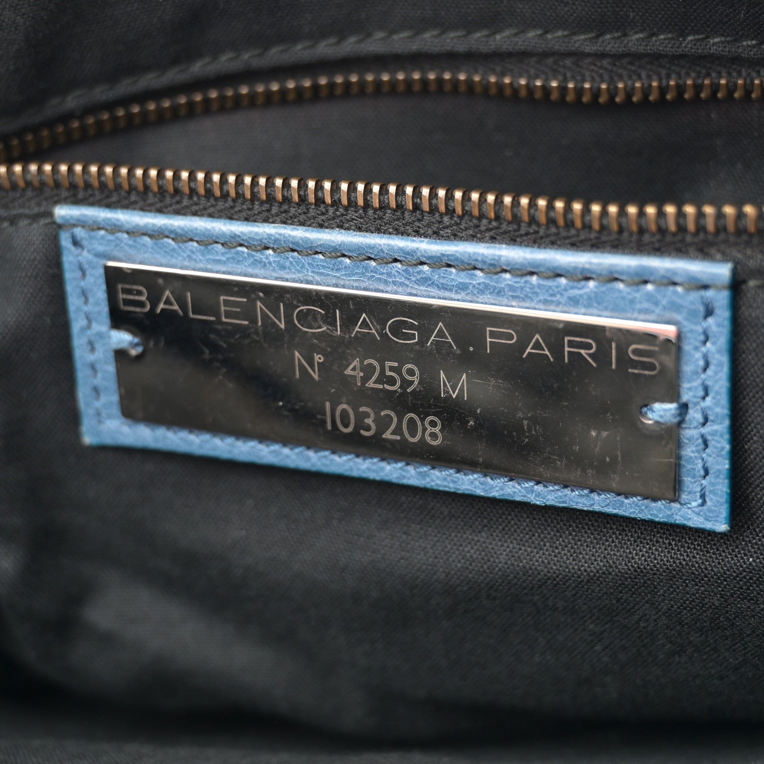 Balenciaga Agneau Classic Hardware First Atlantique 7 of 15