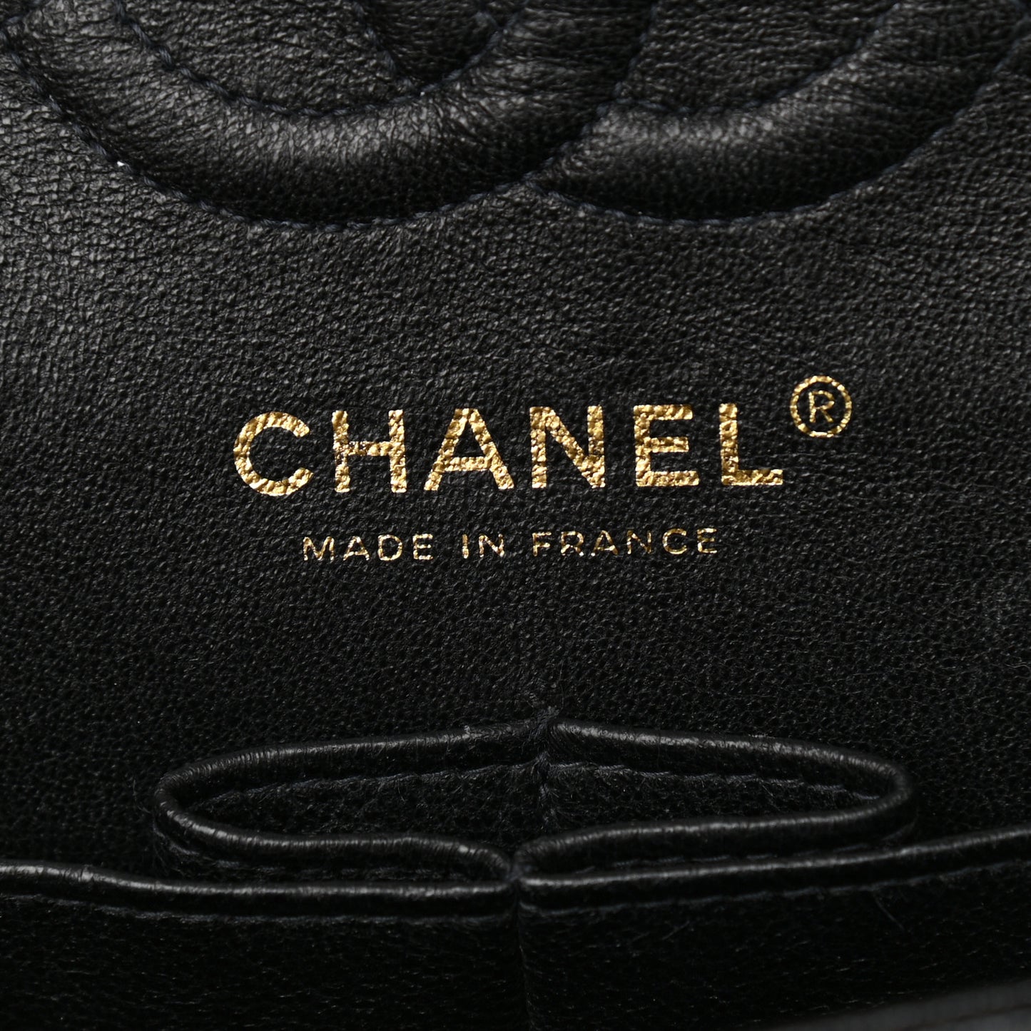 Caviar Quilted Small Double Flap Black