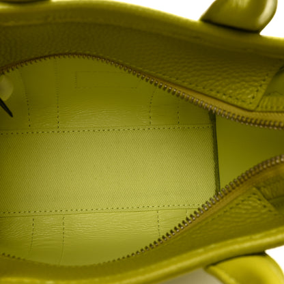 Marc Jacobs Grained Calfskin Micro The Tote Bag Citronella 6 of 10