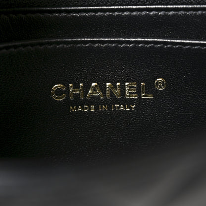 Chanel Lambskin Quilted Mini Rectangular Flap Black 6 of 11