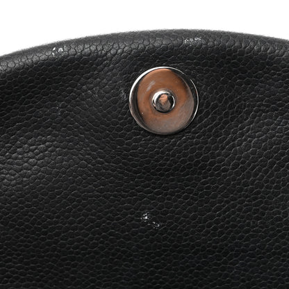 Chanel Caviar Half Moon Wallet On Chain WOC Black 11 of 11