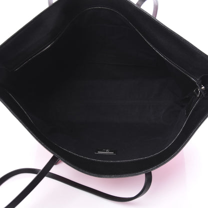 Fendi Vitello Elite Cuoio Monster Buggies Medium Roll Tote Lollypop Black 5 of 13