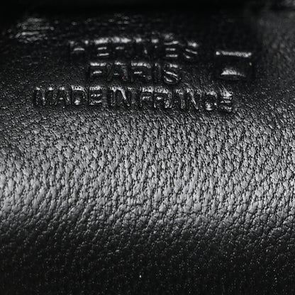 Hermes Milo Lambskin Matte Alligator Touch Grigri Rodeo Horse Bag Charm PM So Black 4 of 5