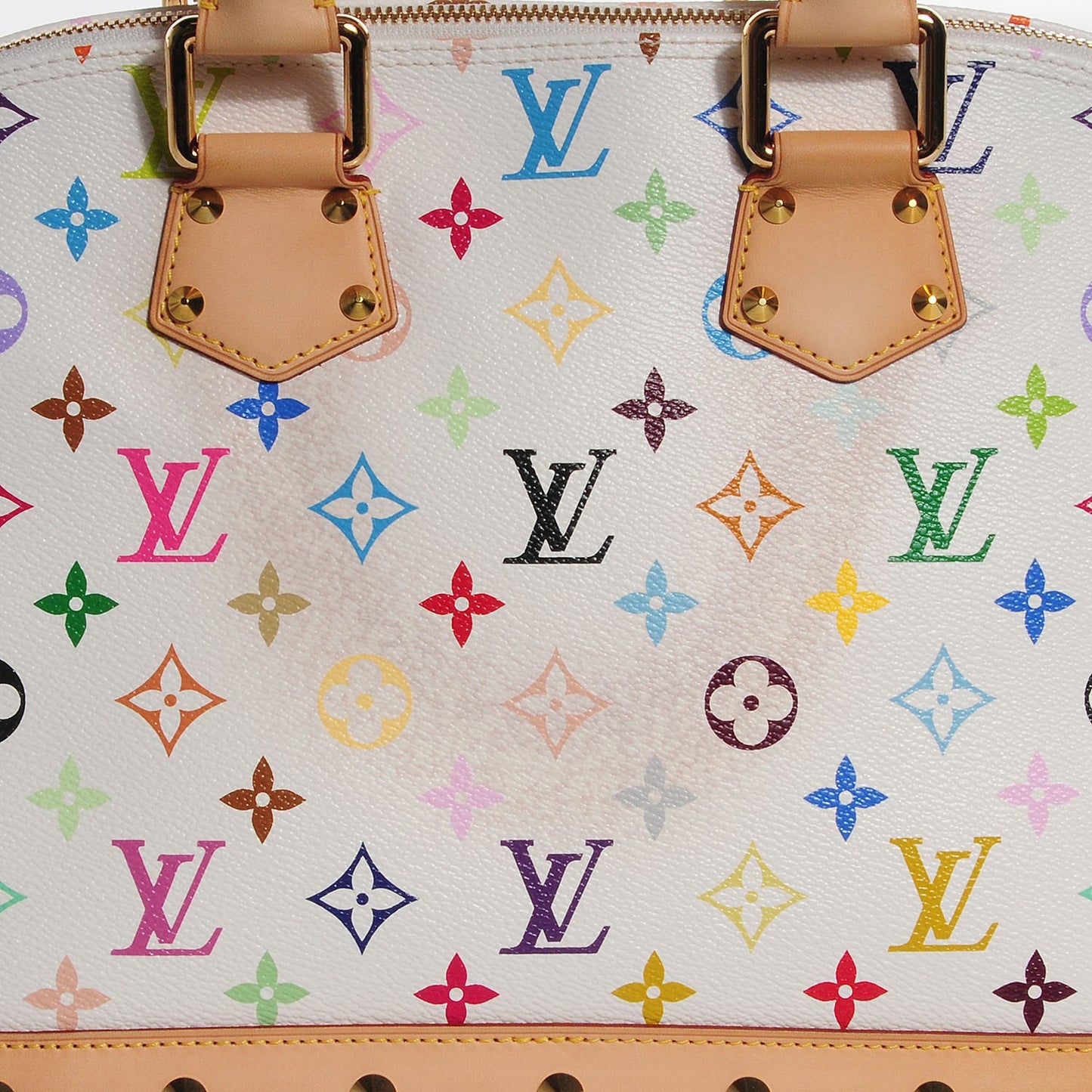 Monogram Multicolor Alma White