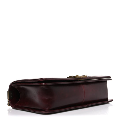 Chanel Calfskin Quilted New Medium A Tale From Paris Salzburg Boy Flap Burgundy 3 of 9