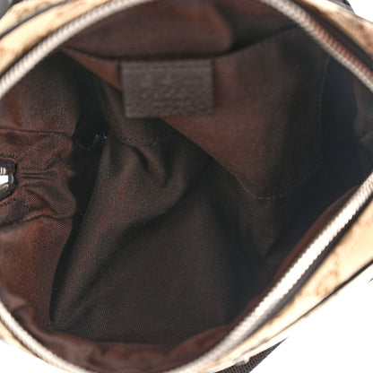 Gucci Monogram Belt Bag Dark Brown 5 of 10