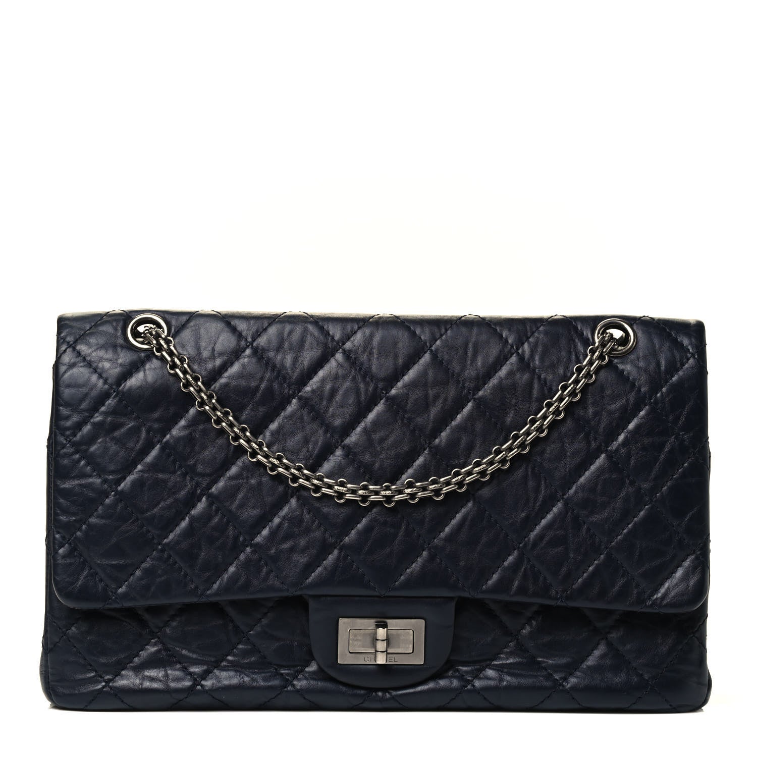 Chanel Aged Calfskin Quilted 2.55 Reissue 227 Flap Black 1 of 4
