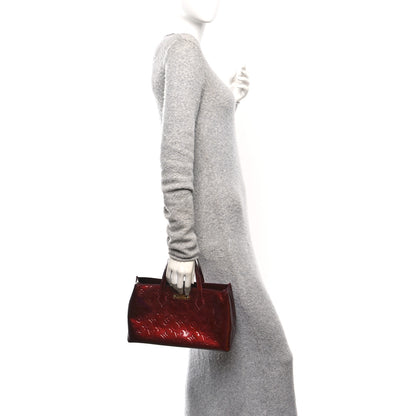 Louis Vuitton Vernis Wilshire PM Rouge Fauviste 2 of 9