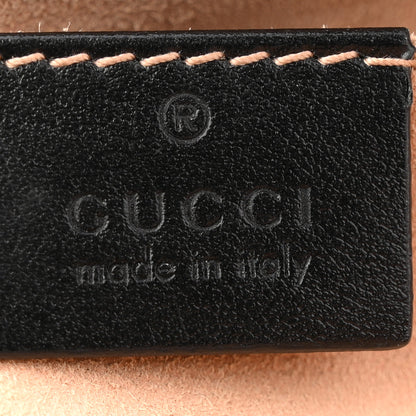 Gucci Calfskin Matelasse Small GG Marmont Chain Shoulder Bag Black 6 of 11