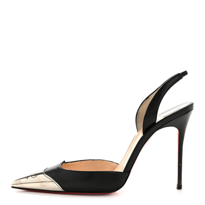 Christian Louboutin Calfskin Calamijane 100 Pumps 37 Black 1 of 11