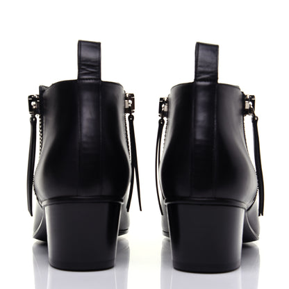 Gucci Kid Ankle Booties 38 Black 5 of 11