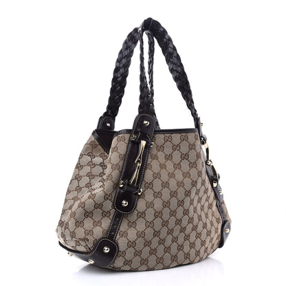 Gucci Monogram Small Pelham Shoulder Bag Dark Brown 3 of 11