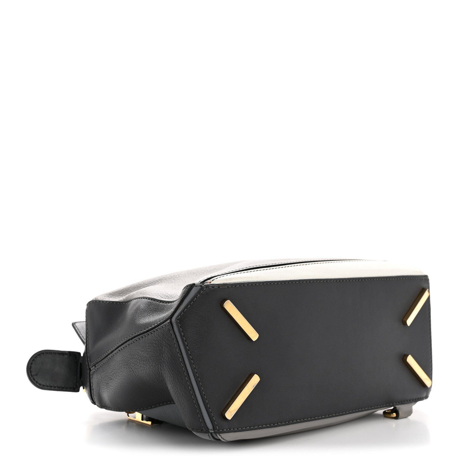 Loewe Calfskin Small Puzzle Bag Grey Multitone 4 of 15