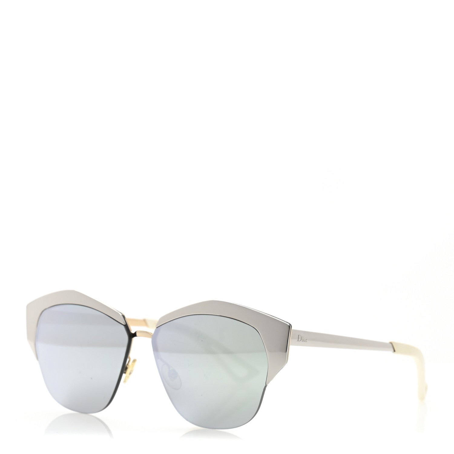 Christian Dior Metal DiorMirrored Sunglasses Silver 1 of 10