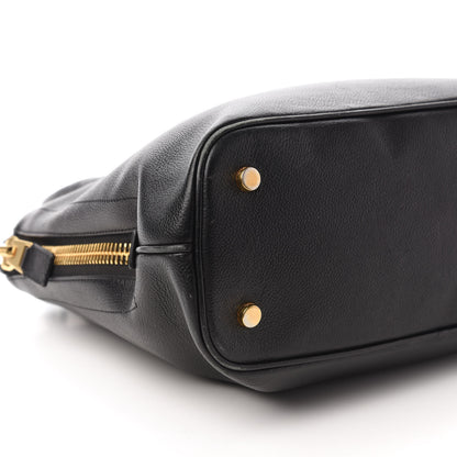 Tom Ford Pebbled Calfskin Medium Jennifer Zip Tote Black 6 of 10