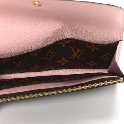 Louis Vuitton Monogram Emilie Wallet Rose Ballerine 5 of 7
