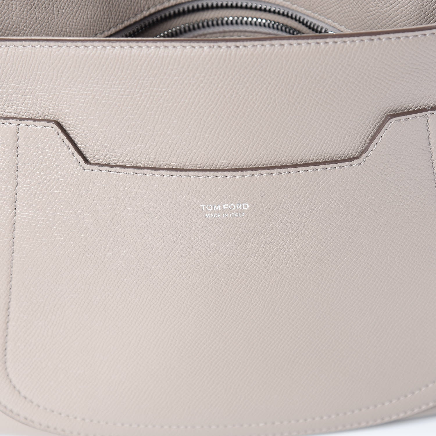 Tom Ford Calfskin Medium Jennifer Crossbody Silk Taupe 9 of 10