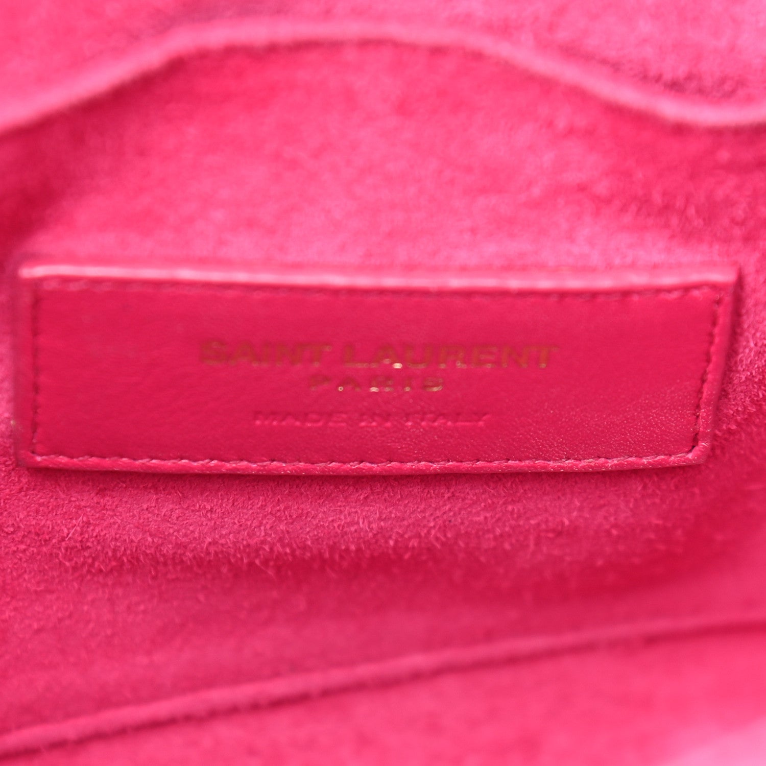 Saint Laurent Calfskin Nano Sac De Jour Lipstick Fuchsia 6 of 9
