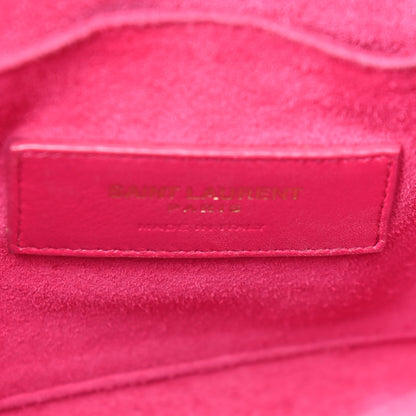 Saint Laurent Calfskin Nano Sac De Jour Lipstick Fuchsia 6 of 9