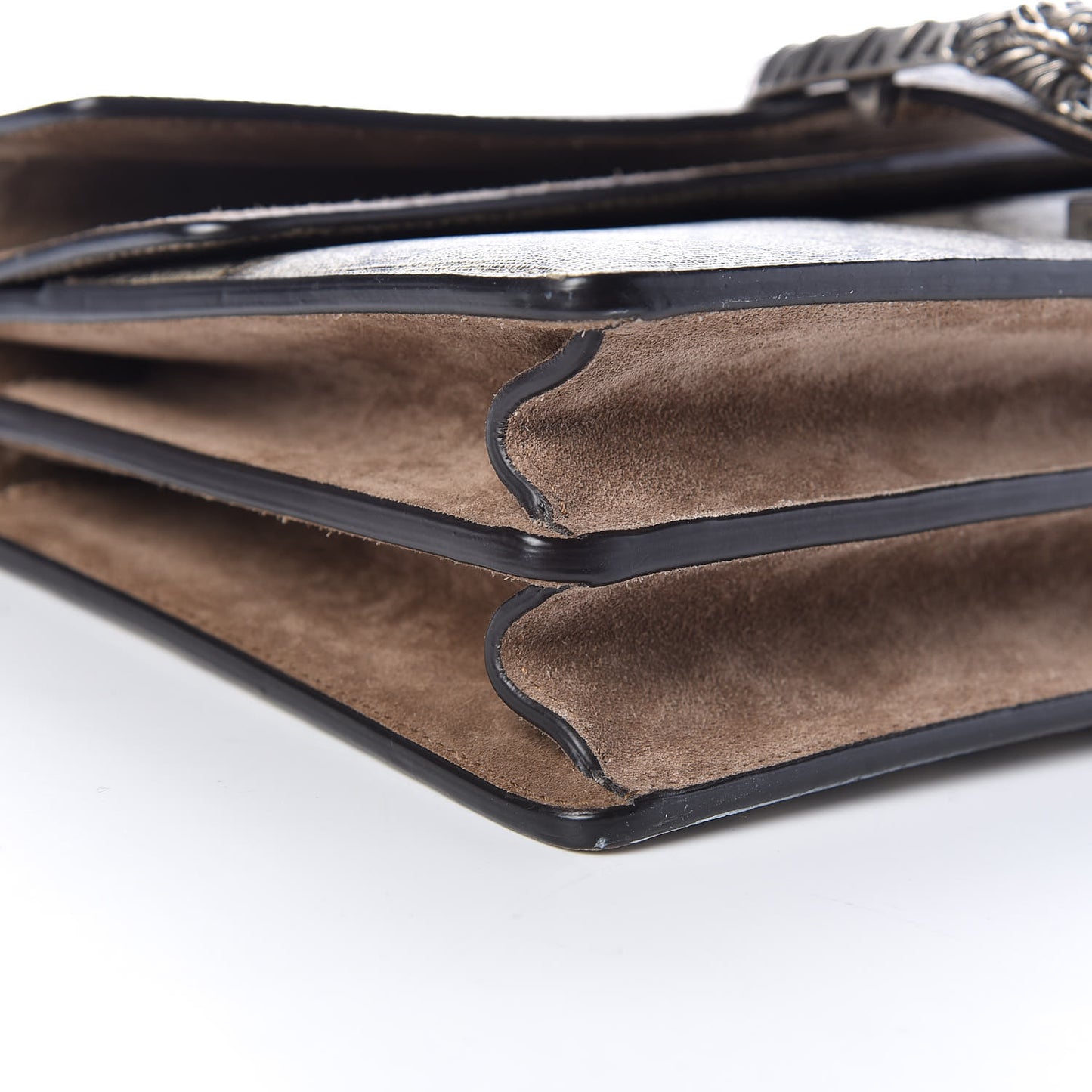 GG Supreme Monogram Small Dionysus Shoulder Bag Taupe