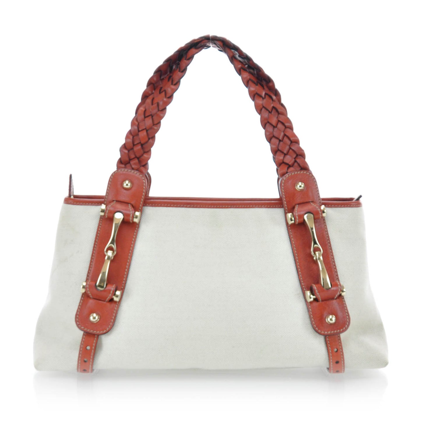 Canvas Leather Pelham Tote Beige