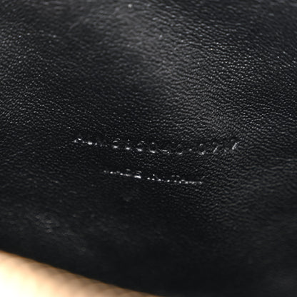 Saint Laurent Grain De Poudre Matelasse Monogram Mini Lou Camera Bag Dark Beige 7 of 10