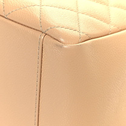 Chanel Caviar Quilted Grand Shopping Tote GST Beige 10 of 18