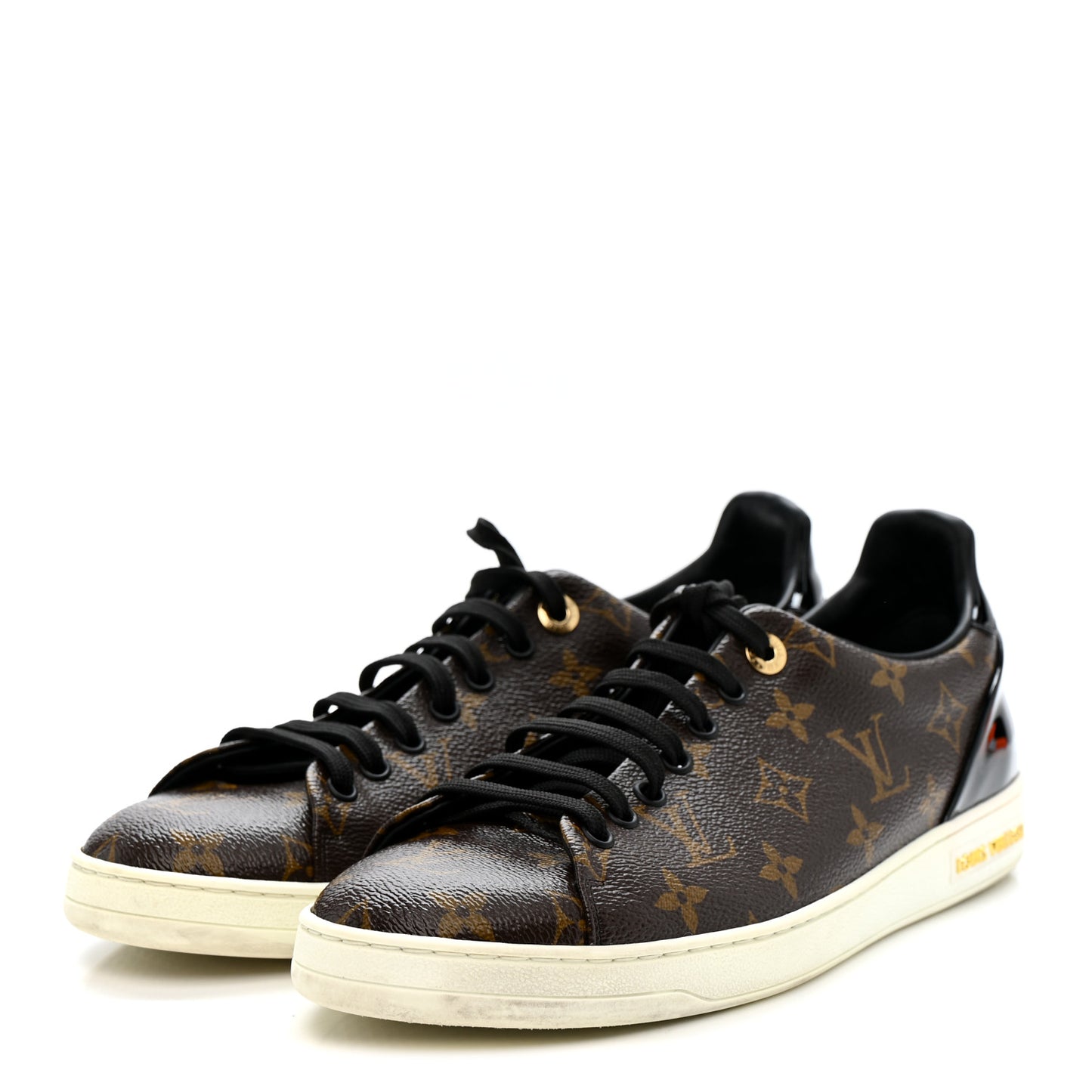 Patent Monogram Frontrow Sneakers 42