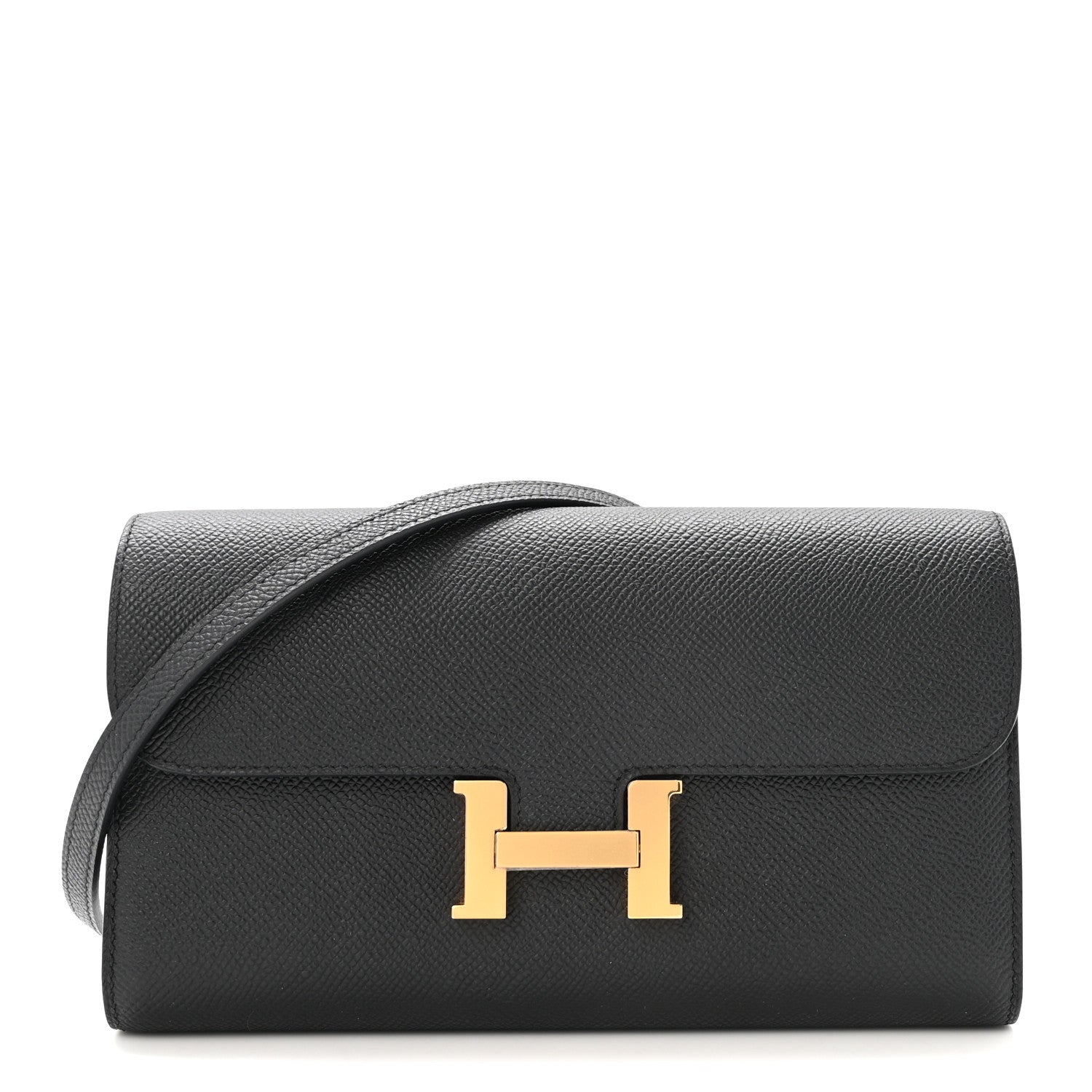 Hermes Epsom Constance Wallet To Go Black 1 of 11