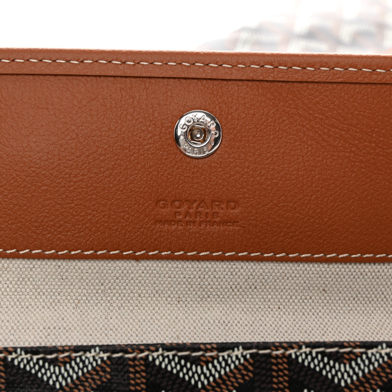 Goyard Goyardine Boheme Hobo Black Gold 7 of 11