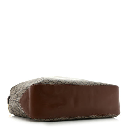 Gucci GG Supreme Monogram Large Linea A Hobo Light Brown 4 of 12