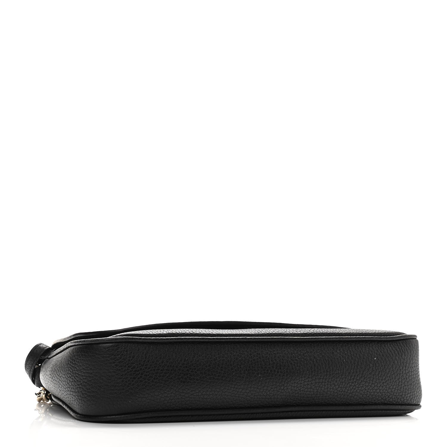 Gucci Pebbled Calfskin Medium Soho Flap Crossbody Black 4 of 10