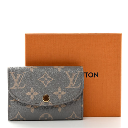 Louis Vuitton Monogram Rosalie Coin Purse Trianon Gray 7 of 7