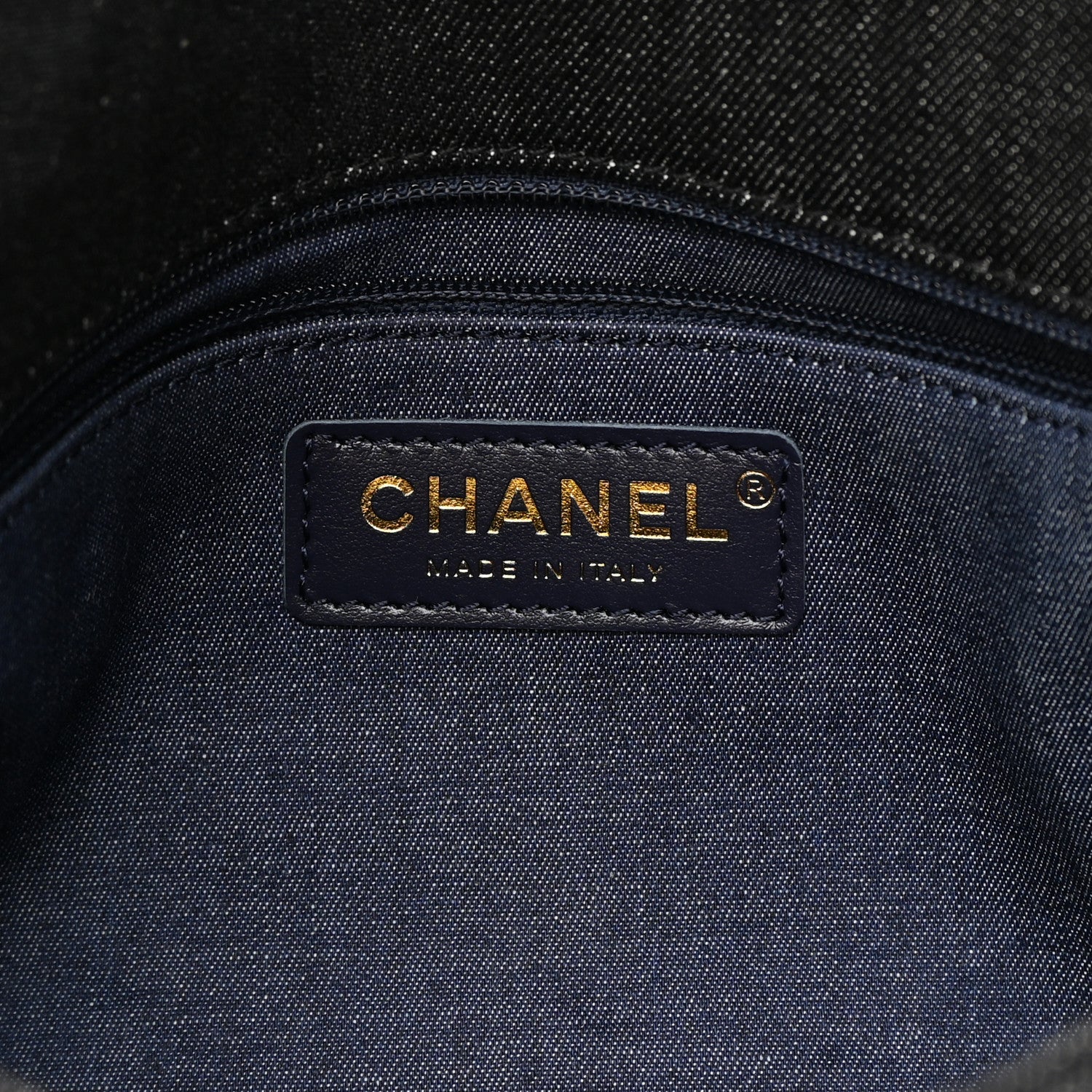 Chanel Denim Quilted Medium Funky Town Flap Black 6 of 11