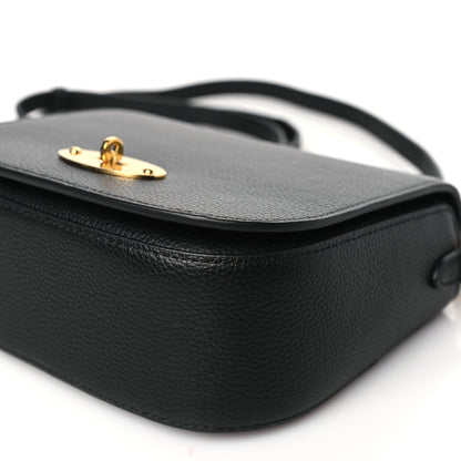 Mulberry Small Classic Grain Calfskin Small Darley Satchel Black 10 of 10