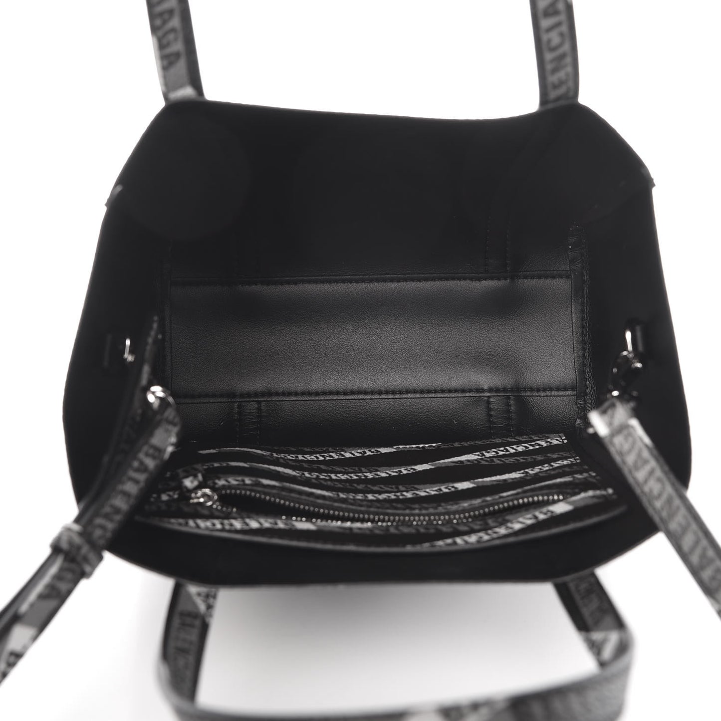 Coated Canvas Losange Monogram Mini Tote Black Grey