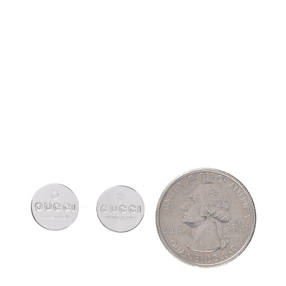 Gucci Sterling Silver Round Stud Earrings 2 of 5