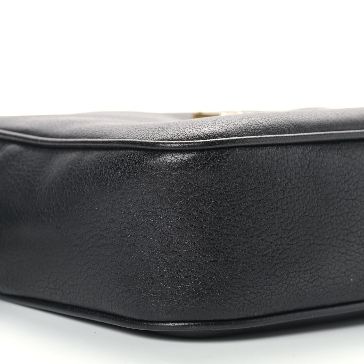 Saint Laurent Lambskin Monogram Small Lou Camera Bag Black 8 of 10