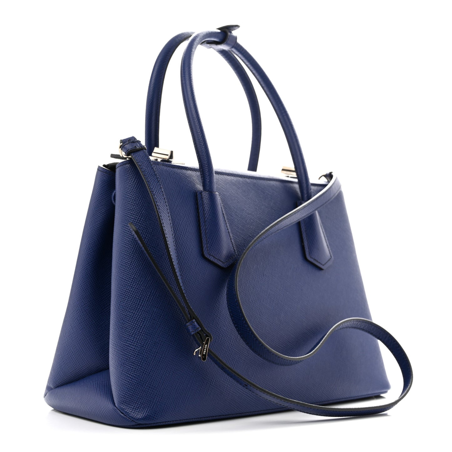 Saffiano Cuir Twin Tote Inchiostro