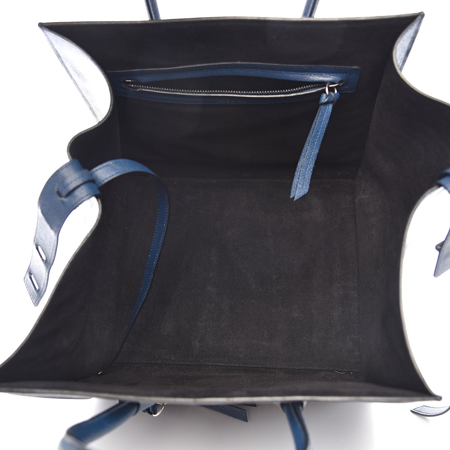 Grained Calfskin Medium Phantom Luggage Deepsea