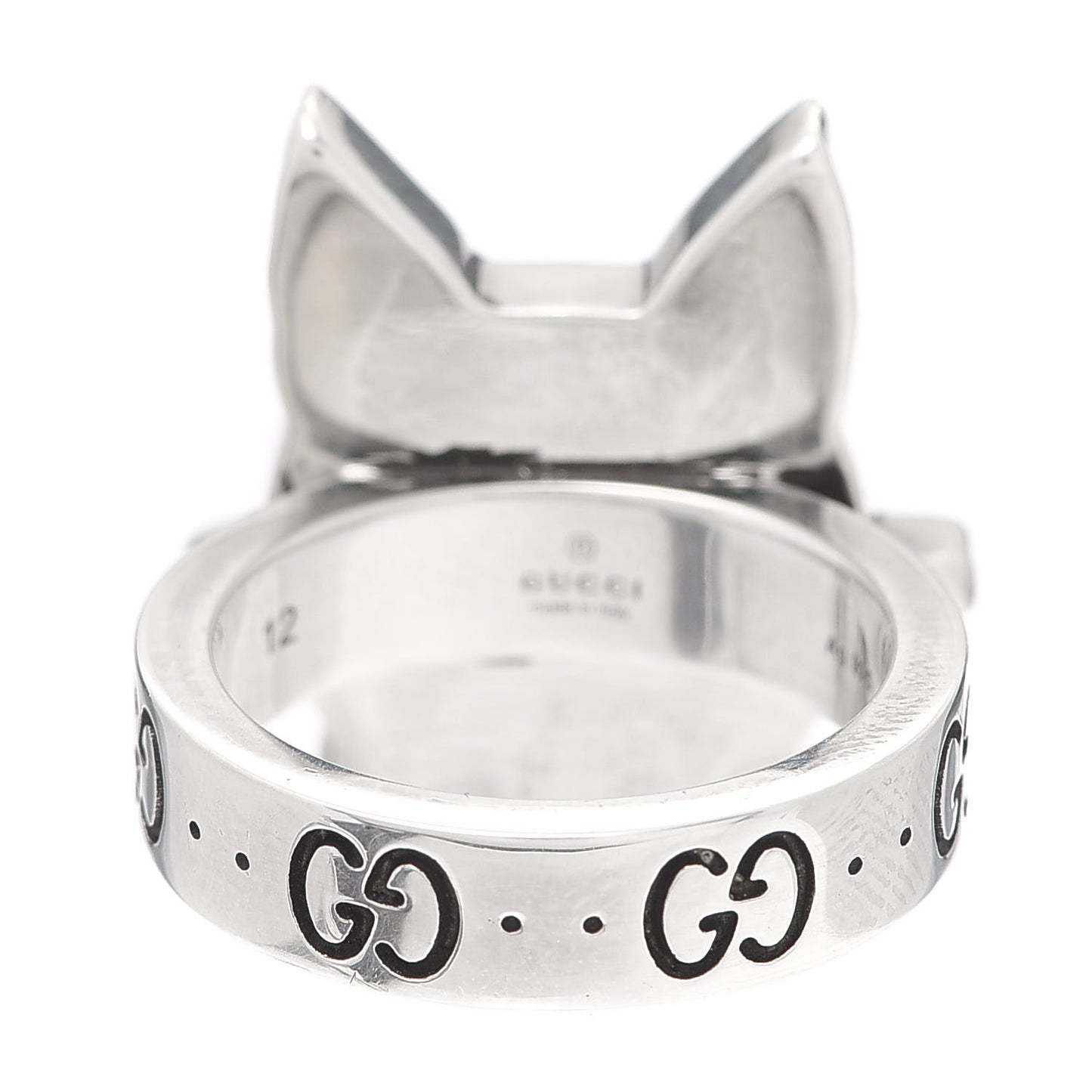 Sterling Silver Enamel Bosco Ring 52 6