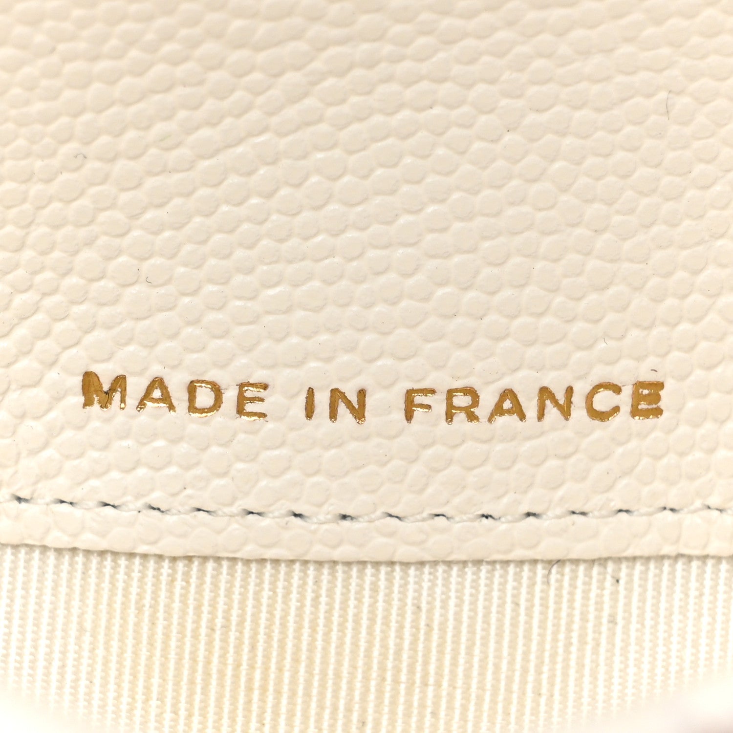 Chanel Caviar Quilted Mini Chain Belt Bag White 5 of 8