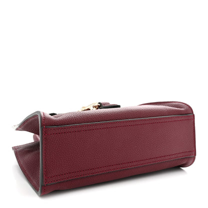 Gucci Pebbled Calfskin Small Jackie Tote Ancora Red 4 of 11